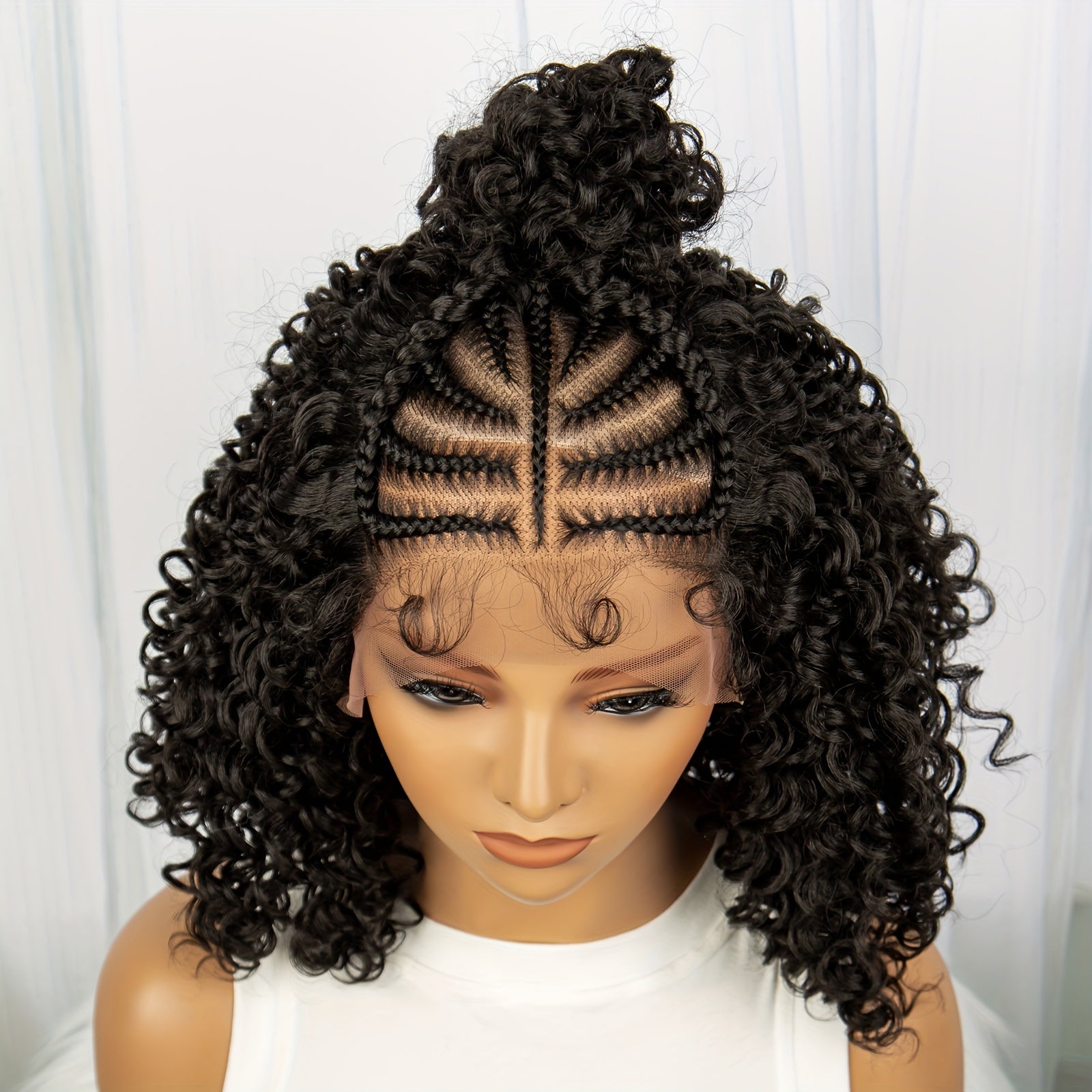 Heat Resistant Synthetic Lace Front Wig For Women - Perfect For Daily Use And Beginners - Dreadlocks Braids Style