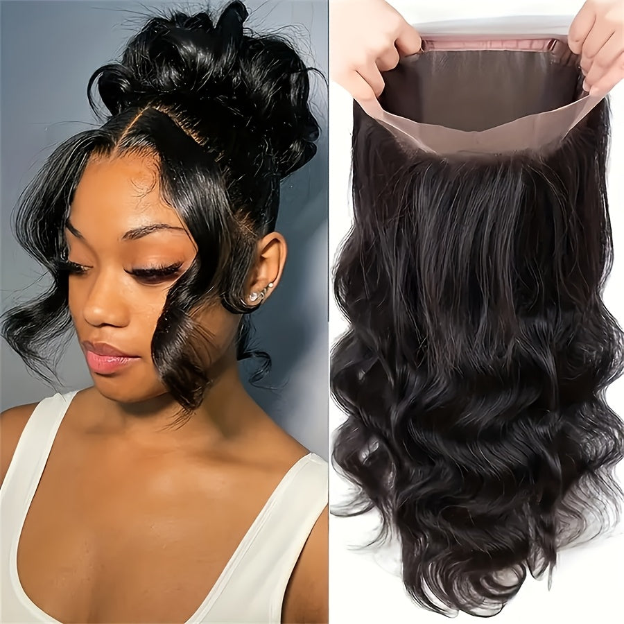 200 Density 360 Lace Front Wig Human Hair Body Wave Lace Front Wigs Human Hair Wigs For Women Pre Plucked Brazilian Lace Frontal Wig Human Hair Lace Closure Wig Natural Color