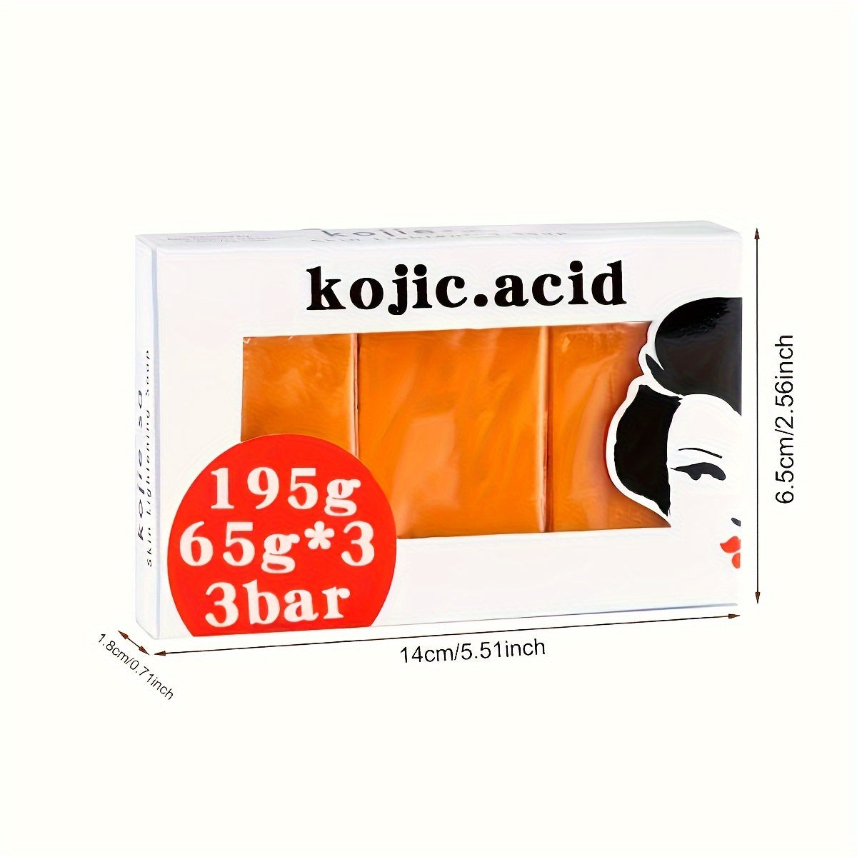 2 Boxes of 3pcs Curd Acid Handmade Soap Essential Oil Soap - Cleanses Skin, Softens Beard, Improves Skin Texture - Brightens Skin Tone - Suitable for All Skin Types