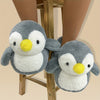 Casual Cartoon Penguin Slippers - Slip-on Fabric House Shoes Cozy Warm Winter Indoor Slippers for All Seasons