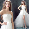 Sexy Detachable Mermaid Tulle Lace Appliques Short Wedding Dress New Wedding Dresses