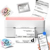 4x6 Transportation Label Printer - Supports Most Platforms, Print Width 1" - 4.7" Wireless Thermal Printer for Small Business, Packaging, 150mm/s Fast Printing, Compatible for Mobile And Computer Use