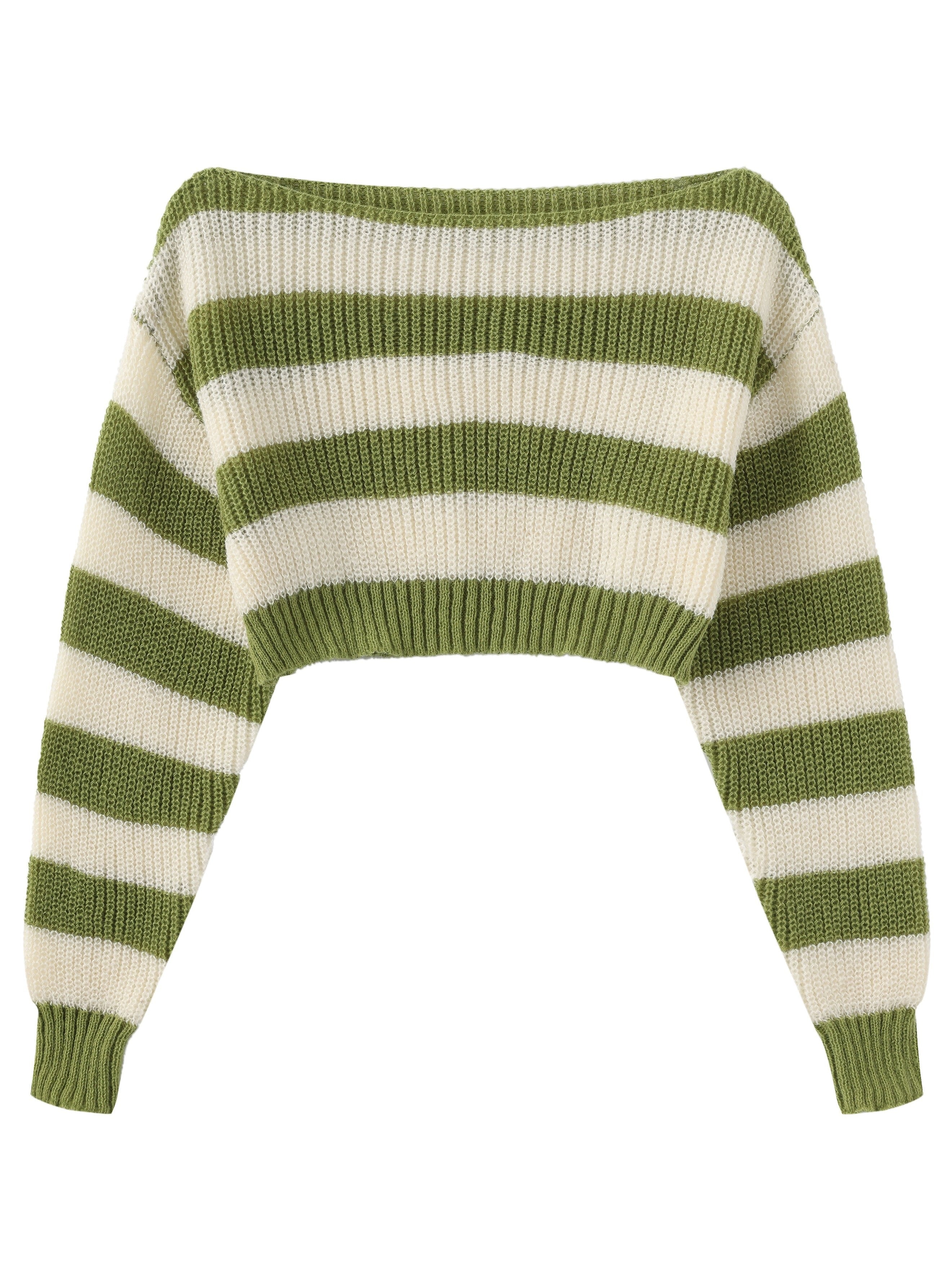 Women'S Y2K Style Color Block Knit Crew Neck Short Sleeve Pullover - 100% Polyester Jersey, All Seasons, Knit Fabric, Young Fashion