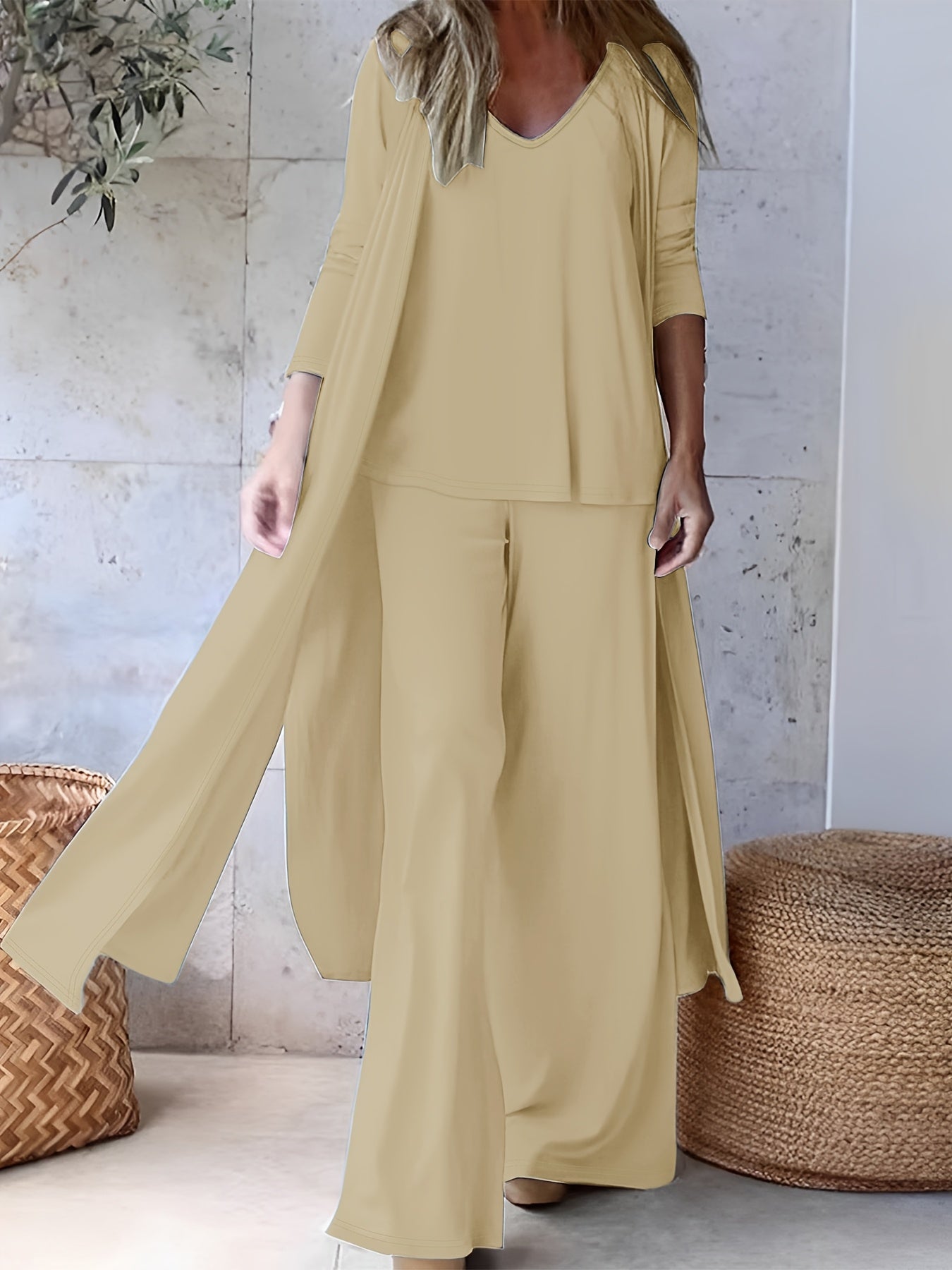 Women's Pants Suit Set