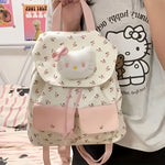 A Cute And Versatile Floral Canvas Backpack for Commuting, Perfect for in 2024.