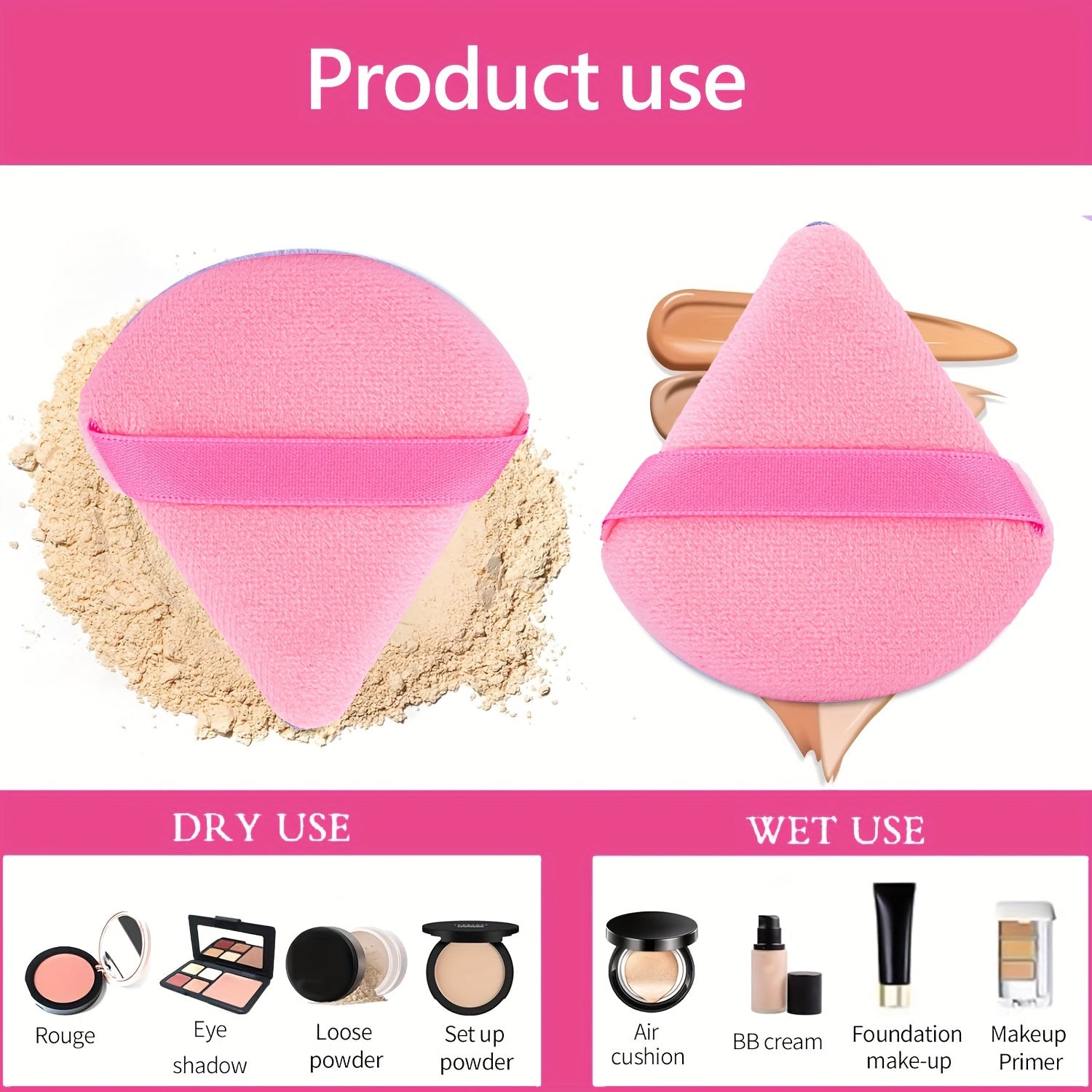 A Complete Pink Makeup Brush Set with 20/33pcs, Including Soft Brushes, Beauty Blenders, And Puffs, Catering to All Your Beauty Needs, Perfect As a Birthday, Christmas, Or New Year Gift.