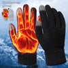 A Pair of Women'S Winter Outdoor Touchscreen Gloves That Are Warm, Thick, And Plush, Suitable for Driving And Cycling in Cold Weather. These Stylish And Versatile Gloves Are Perfect for Couples During The Winter Season, Ideal