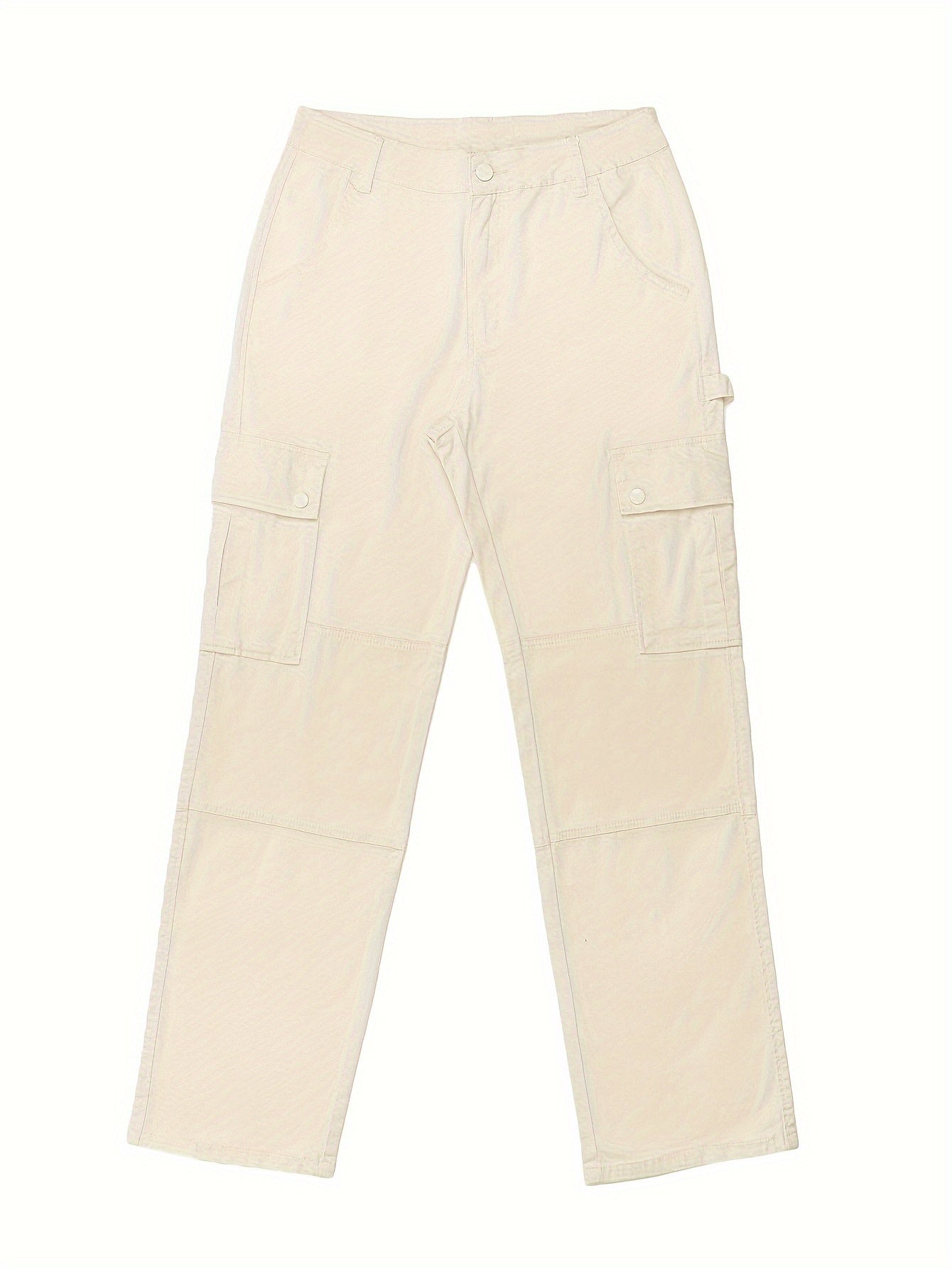 GILIPUR Pink Cargo Pants for Women - Retro Street Style, Multi-Pocket Utility Workwear, Machine Washable, Viscose and Elastane Blend