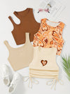 Targeted Development Girl's Vest 4pcs Set