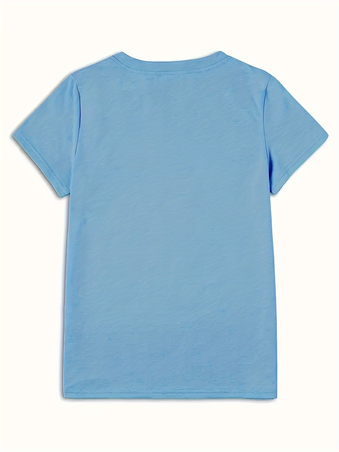 Ain't No Family Like the One I Got - Letter Print Alphabet Graphic T-Shirt for Women - Casual Round Neck Short Sleeve, Polyester Knit Fabric - All Seasons Comfort - For Women - Perfect for Casual Wear, Family Gatherings & Eve
