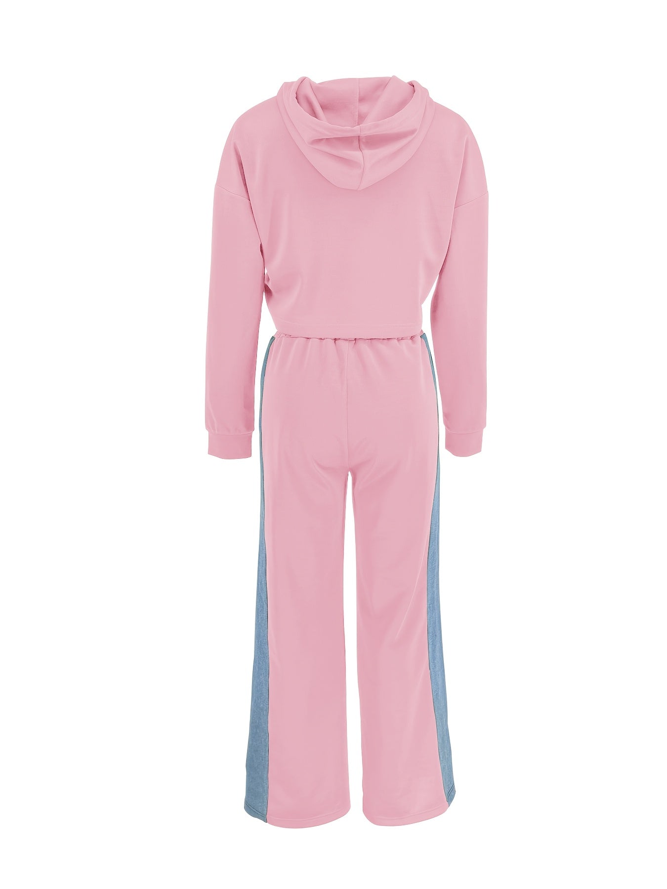 9010 Directional Vacation Leisure Outing Holiday Gathering Patchwork Women'S Suit Women'S Pants Set