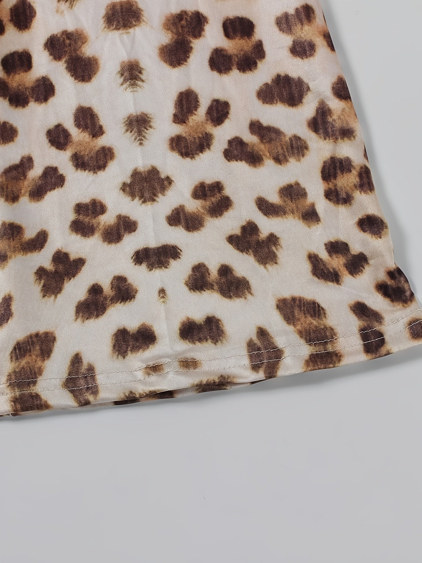Siliki 2024 Fall All-in-One Sexy Leopard Print Hooded Long-Sleeve Cardigan Top and Pants Suit - Casual Style with Zipper Detail, Polyester Blend, Casual Attire|Leopard Print Suit|Zippered Hoodie, Leopard Print Clothing