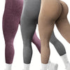 [3 Pack High-Waisted Tummy Control] 3 Pack Seamless High-Waisted Tummy Control Yoga Pants, Sport Style Athletic Leggings, Breathable Stretch Fabric for Gym & Casual Wear Wide Waistband