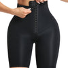 1pc Solid High Waist Shaping Shorts - Comfortable Tummy Control Panties with Adjustable Front Buckle, Soft Polyester Knit Fabric, and Smooth Silhouette - Womens Underwear and Shapewear for Everyday Wear