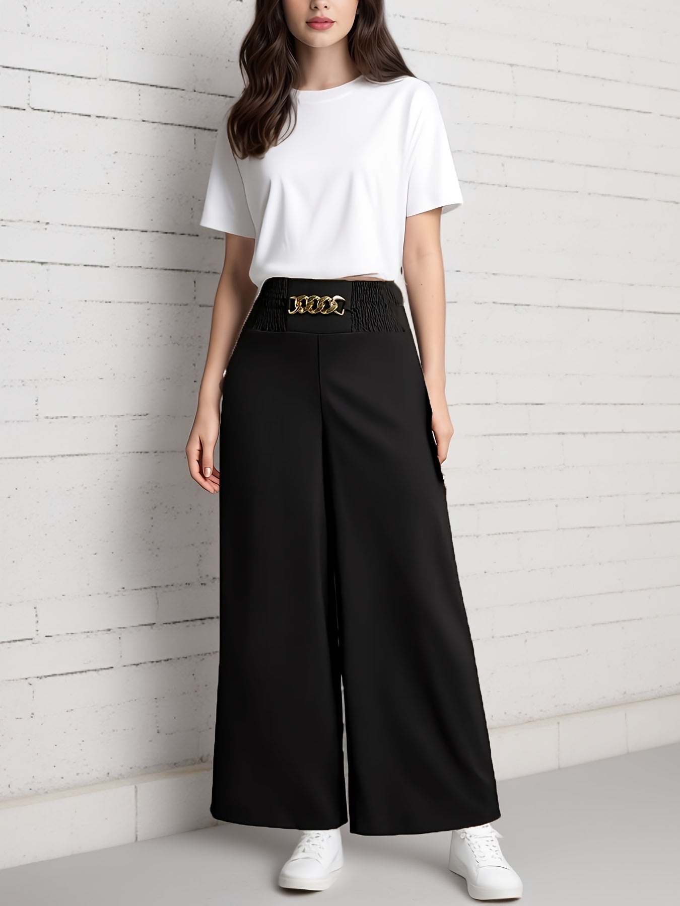 Waisted Work Pants For Women Business Casual Outfits 2025 Office Dress Pants Trousers With Pockets
