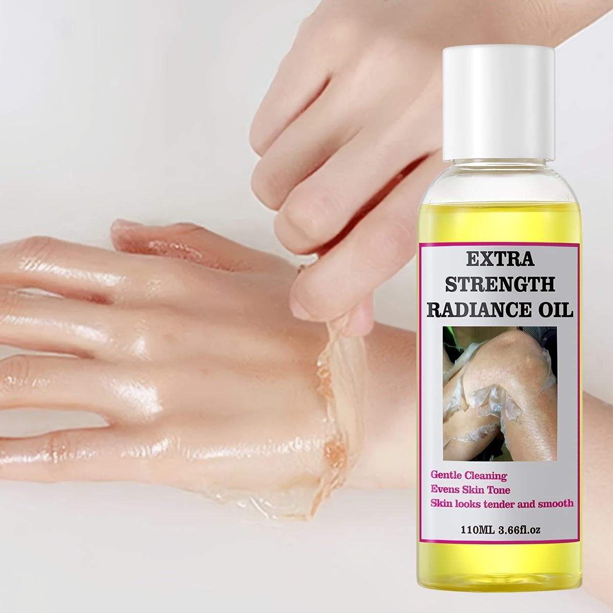 Yellow Oil for Even Skin Tone Containing Salicylic Acid And Sodium Hyaluronate, Designed for Deep Smoothing And Firming, Ideal for Darker Skin Tones, And Appropriate for All Skin Types.