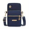 New Style Mobile Phone Bag for Women, Mini Crossbody Bag with Cell Phone Pocket, Hanging Neck Cloth Bag, Portable Wrist Coin Purse