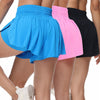 3piece High Waisted Flowy Athletic Shorts For Women Gym Yoga Workout Running Tennis Skirt Golf Skort Comfy Lounge Cute Clothes Casual Summer
