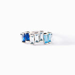 Zircon Gradient Personality Ring For Women