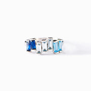 Zircon Gradient Personality Ring For Women