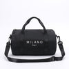 1pc Milan, Italy Print Mini Shoulder Crossbody Bag - Preppy Style, Durable Zipper, Lightweight & Cute Dance Bag, Ideal for Sports & Leisure, Gym Travel Shoulder Bag, Perfect Christmas Gift, Gym Bag | Preppy Style Bag | Adjust