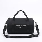 1pc Milan, Italy Print Mini Shoulder Crossbody Bag - Preppy Style, Durable Zipper, Lightweight & Cute Dance Bag, Ideal for Sports & Leisure, Gym Travel Shoulder Bag, Perfect Christmas Gift, Gym Bag | Preppy Style Bag | Adjust