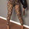 The New Summer Collection Features Sexy And Elegant Sheer Mesh Leopard Print, Including Three Pairs of Leggings And Stylish Fitted Women'S Pants.