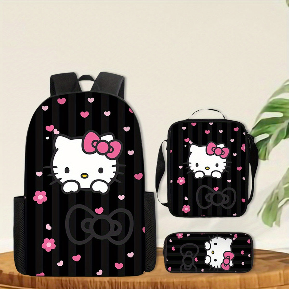 Sanrio Backpack for Women, Backpacks with Pencil Case and Crossbody Bag