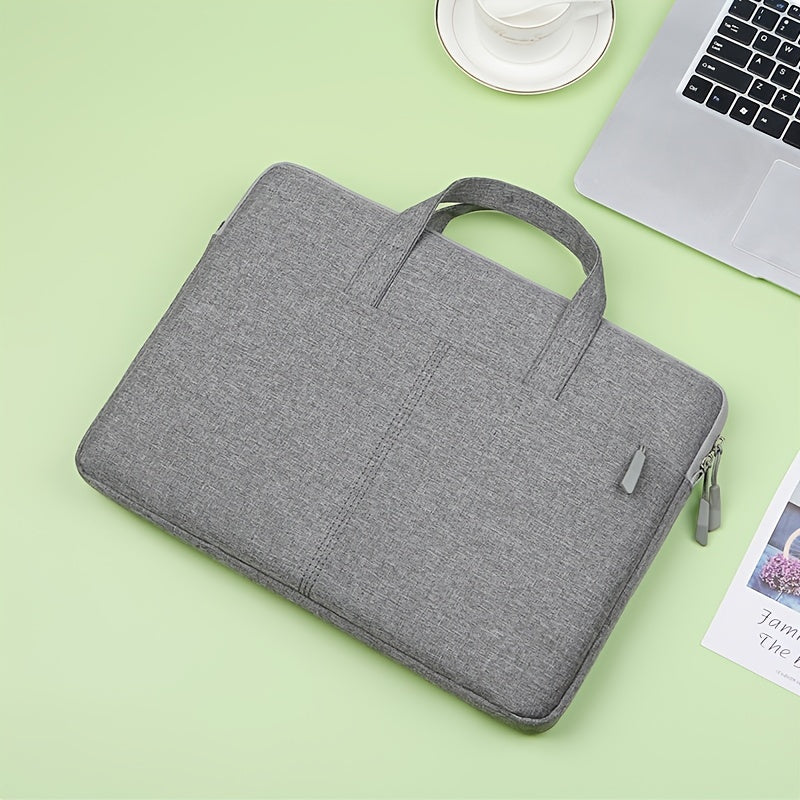 Laptop Shoulder briefcase Advanced sense large capacity commuter bag File bag Business handbag Lightweight computer bag