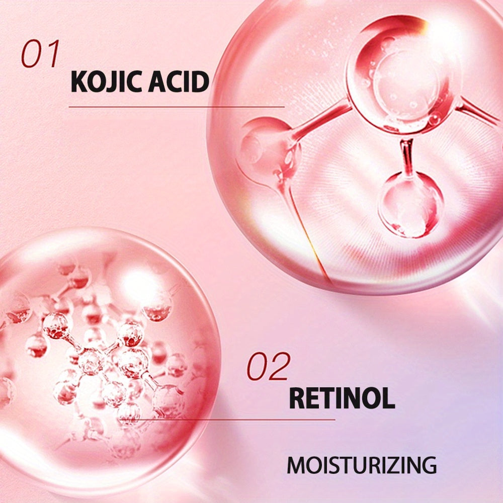 3pcs Kojic Acid & Retinol Cream - Unisex Moisturizing Lotion with Retinol, Hydrates & Firms Skin, Retinol Hydrating Face Cream Suitable for All Skin Types
