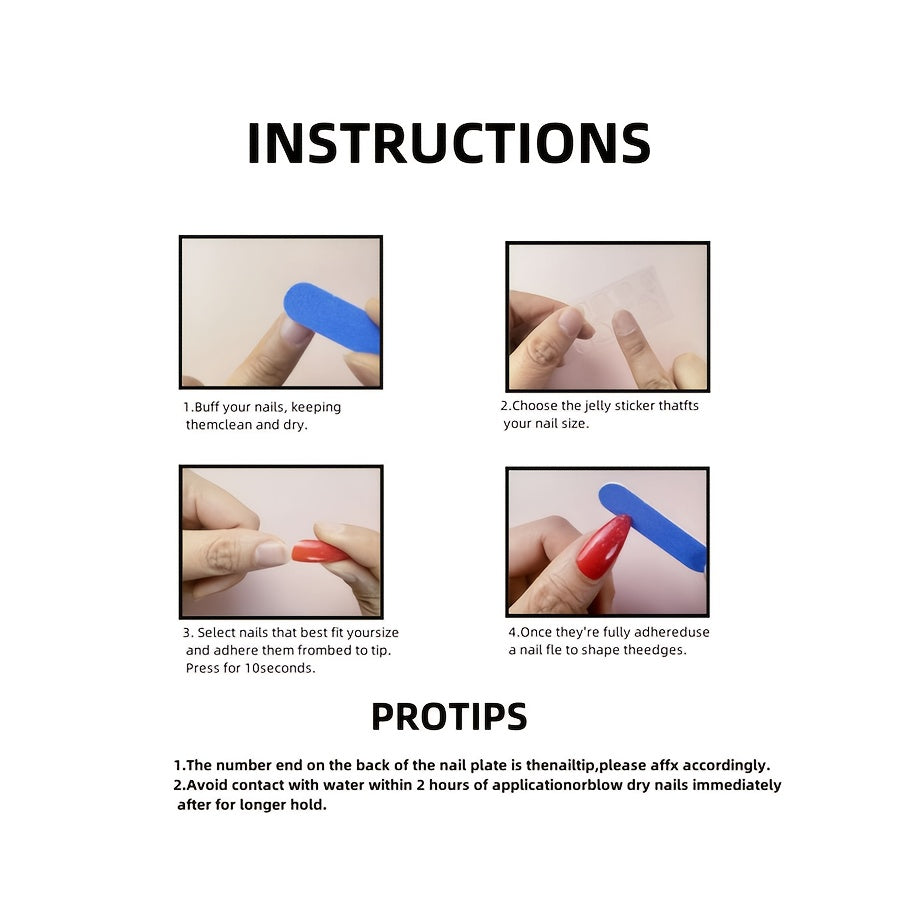 Upgrade Your Style 24pcs of Wearable Nail Stickers with Flower Design, Whitening and Versatile High-end Freshness, False Nails Extension Removable Nails Set with Jelly Glue 1 Nail File