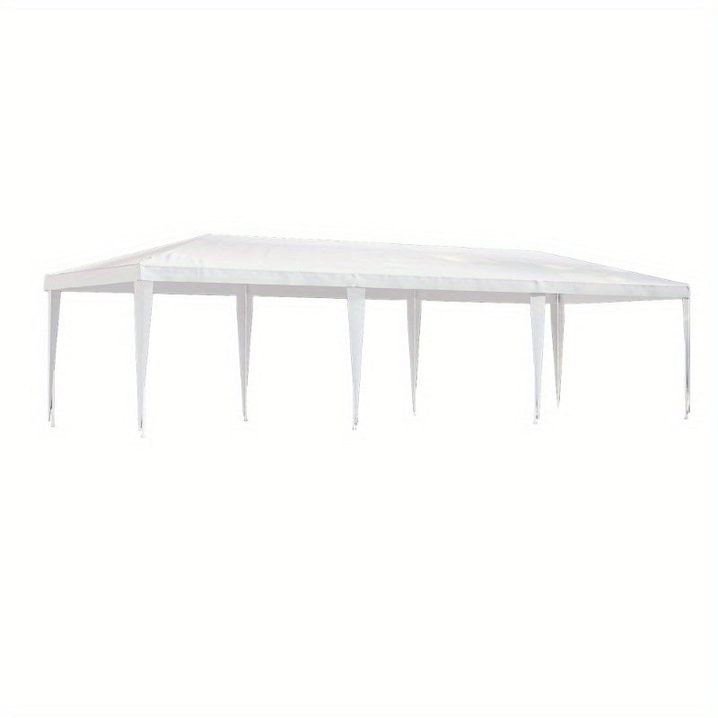 10'x30' Party Tent With 8 Removable Sidewalls & Easy Setup, Instant Canopy For Wedding, Camping, Patio, Outdoor Events