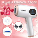 Sarlisi IPL Hair Removal for Women And Men, IPL Device Hair Removal for Nearly Painless & Long-Lasting Results, 9 Modes & Auto Flashing for Fast Full Body Hair Removal from Home, Perfect Gift for New Year, Valentine'S Day