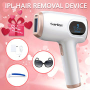 Sarlisi IPL Hair Removal for Women And Men, IPL Device Hair Removal for Nearly Painless & Long-Lasting Results, 9 Modes & Auto Flashing for Fast Full Body Hair Removal from Home, Perfect Gift for New Year, Valentine'S Day