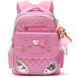 ALLC- Student Backpack, Women'S Backpack 15.6-inch Laptop Backpack College Backpack Cute Backpack For Women College Students, Pink, Laptop Backpack