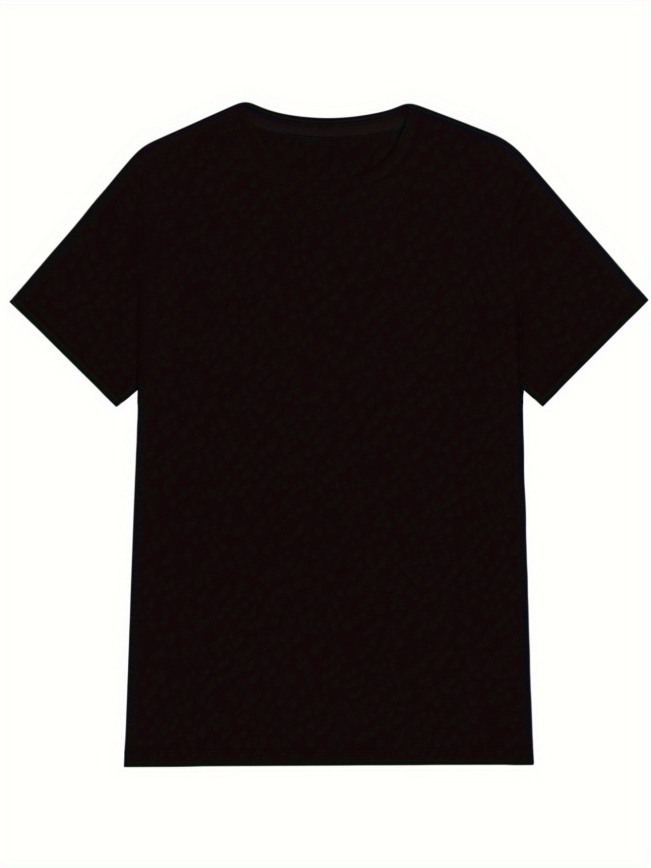 180g Women's Casual Round Neck T-Shirt, 100%, Geometric Pattern, Regular Length, All-Season Comfortable Fit