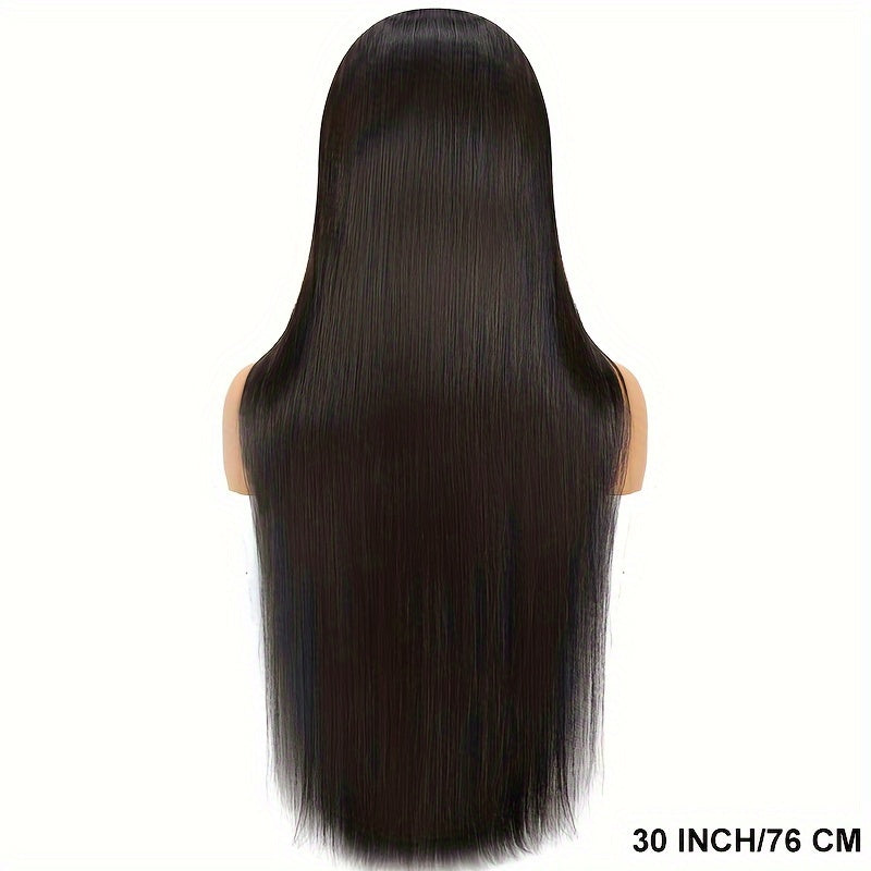[ Items For The Season Change]Human Hair Wigs With Bangs Ready To GO Glueless Straight Wigs For Beginners Women 100% Brazilian Human Hair