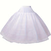 A Women'S Wedding Dress with Built-In Petticoat And Six Hoops, Suitable for Mid-Length, Party Dresses, And Bridal Accessories. It Enhances The Fluffiness of The Wedding Gown, Offers Comfort, Is Dry Cleanable, And Has N