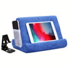Multi-Angle Tablet Stand with Soft Pad and Net Pocket: Universal Phone Pad Stands for Lap, Knee, Sofa and Bed - Suitable for Tablets and Smartphones - Nylon Material