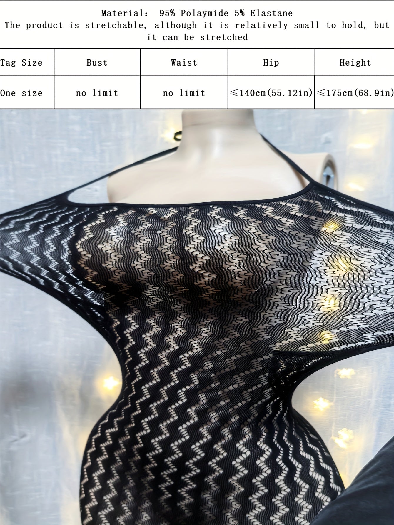 Sexy Hollow-Out Valentine'S Day Women'S Sheer Halter Bodycon Dress Beach Cover-Up for Vacation Music Festival Beach Mesh.