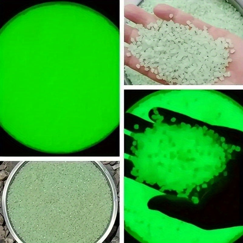 1000pcs Luminous Stones, Resin Glow In The Dark Rocks For Halloween Decor, Micro Landscape, Bonsai Decor, Pathway, Aquarium, Lawn, Yard, Fall Decor