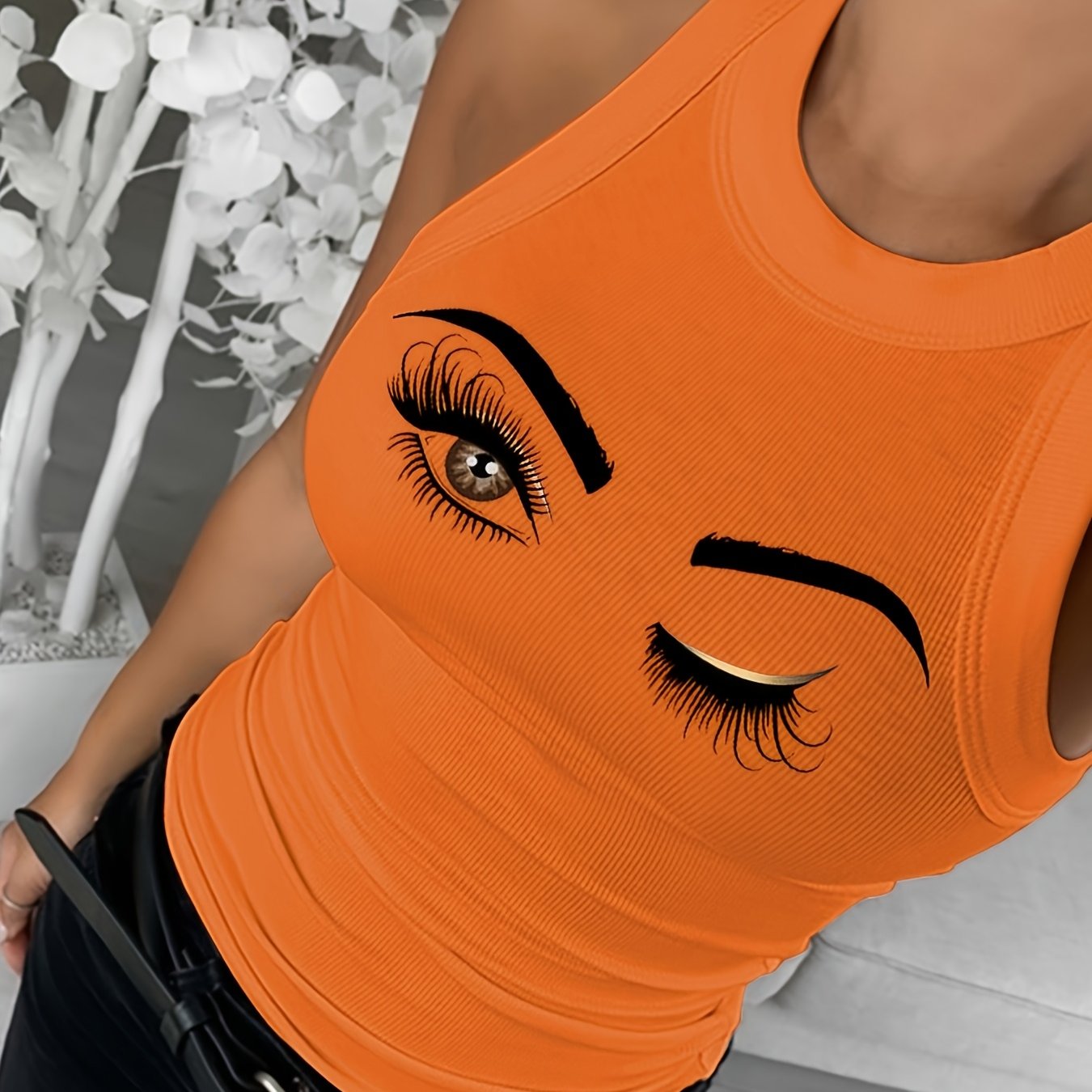 Women'S Sleeveless Color Block Tank Tops Basic Cami Shirt And Tank Blouses