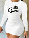 New 2024 European And American Women'S Clothing "MILANO" Printed Stretchy Bodycon Dress.