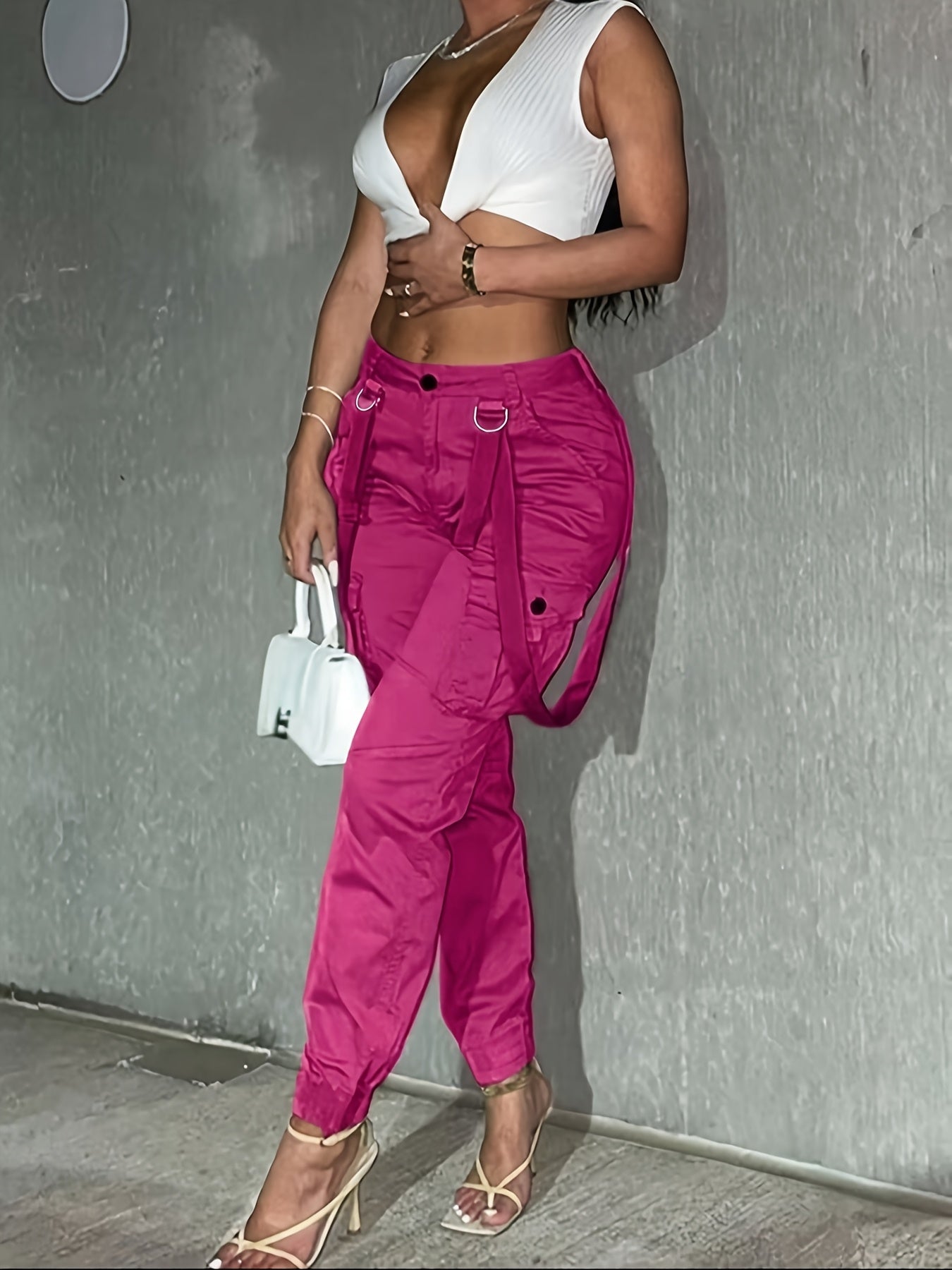 Street Pocket Streamer Loop Overalls