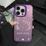 Sanrio, Pink Silvery Line Hello Kitty Colorful Pattern Phone Case Compatible with iPhone 7/8/SE2/SE3/7PLUS/8PLUS/X/XS/XR/XSMAX/11/11PRO/11PROMAX/12/12PRO/12PROMAX/13/13PRO/13PROMAX/14/14PRO/14PROMAX/14PLUS/15/15PRO/15PROMAX/1