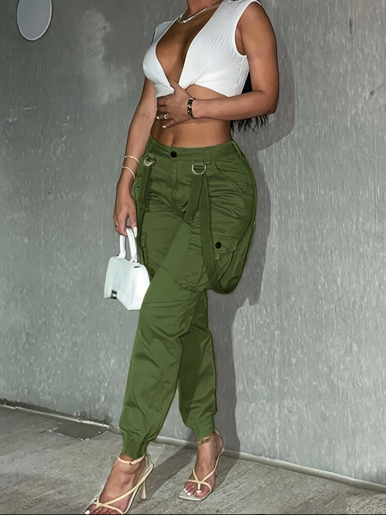 Street Pocket Streamer Loop Overalls