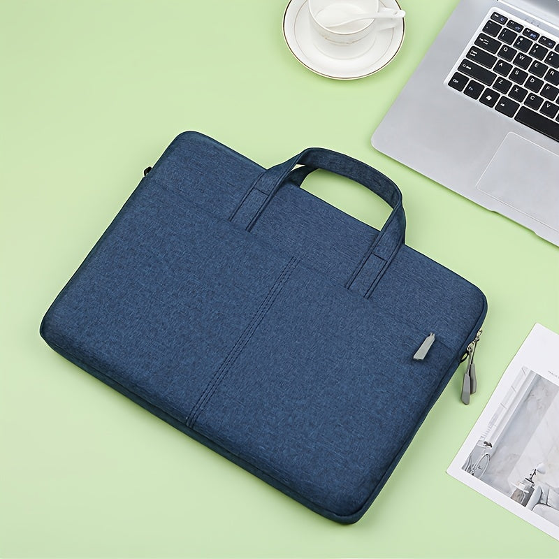 Laptop Shoulder briefcase Advanced sense large capacity commuter bag File bag Business handbag Lightweight computer bag