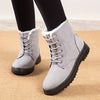 Women'S Plus Size Winter Boots - Warm Lined, Short, Round Toe, PU Sole, Warm & Stylish Outdoor Boots for Cold Weather, Winter Boots|Faux Fur Lined Boots|Sturdy Construction, Winter Boots