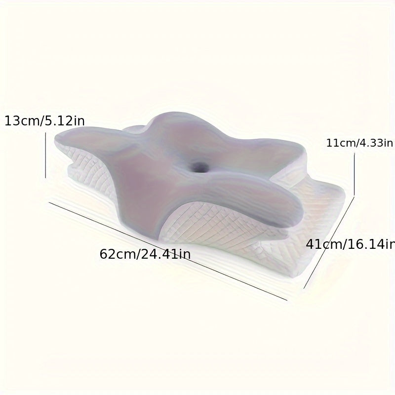 Slow Rebound Breathable Memory Foam Multi-functional Pillow, Cervical Spine Support, Stain-Resistant, Soft, Suitable for All Sleeping Positions