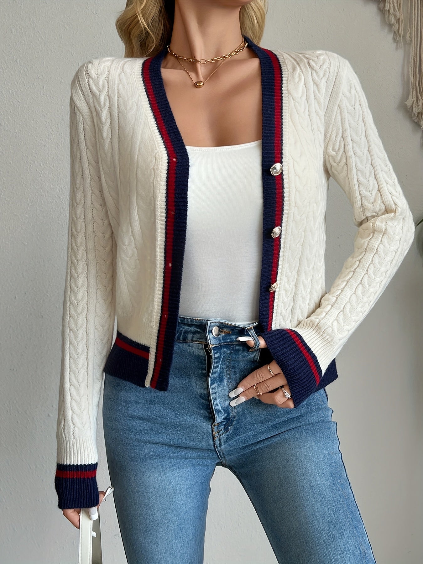 Women'S Knitted Cardigan